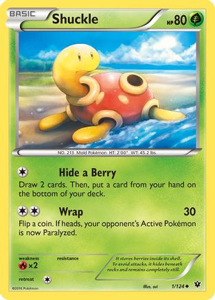 Shuckle 001/124/124 - Uncommon