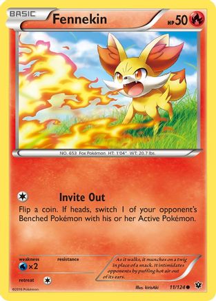 Fennekin (11) 011/124/124 - Common