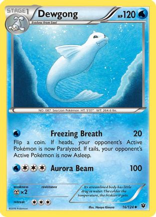 Dewgong 016/124/124 - Uncommon