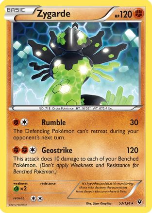 Zygarde (53) 053/124 - Rare