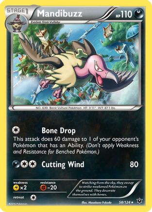 Mandibuzz 058/124/124 - Rare