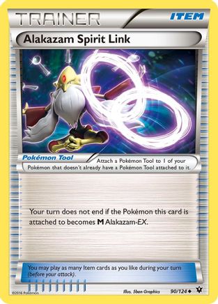 Alakazam Spirit Link 090/124/124 - Uncommon