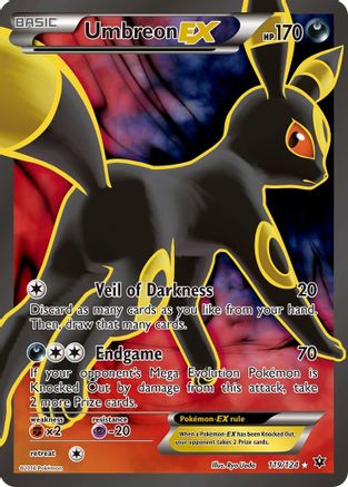Umbreon EX (Full Art) 119/124/124 - Ultra Rare - Holofoil