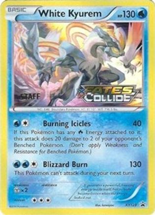 White Kyurem XY128 - Promo - Holofoil