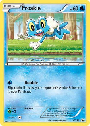 Froakie XY138/211 - Promo - Holofoil