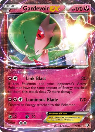 Gardevoir EX 078/114/114 - Ultra Rare - Holofoil