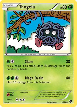 Tangela 001/114/114 - Common