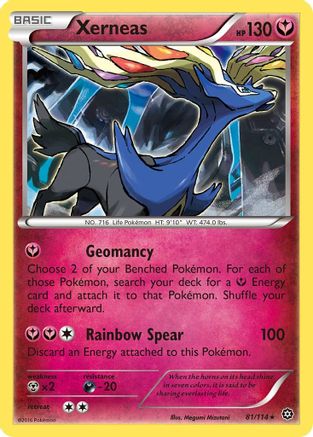 Xerneas 081/114/114 - Holo Rare - Holofoil