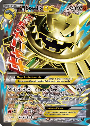 M Steelix EX (Full Art) 109/114/114 - Ultra Rare - Holofoil