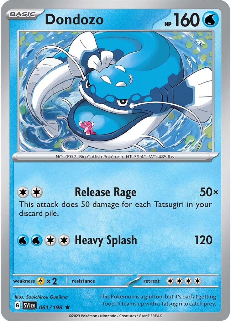 Dondozo 061/198 - Rare - Holofoil
