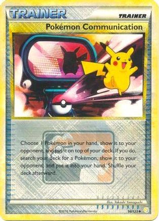Pokemon Communication 098/129 - Promo - Reverse Holofoil