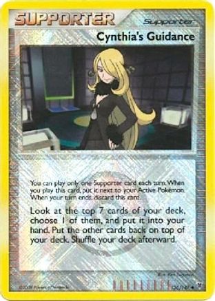 Cynthia's Guidance 136/147 - Promo - Reverse Holofoil