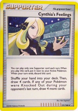 Cynthia's Feelings 131/146 - Promo - Holofoil
