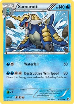 Samurott 041/149 - Rare