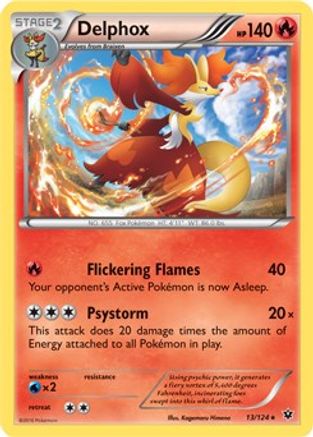 Delphox 013/124 - Rare