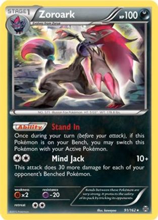 Zoroark 091/162 - Rare