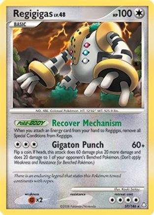 Regigigas 037/146 - Holo Rare - Holofoil