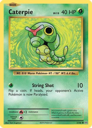 Caterpie 003/108/108 - Common