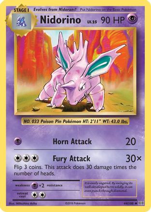 Nidorino 044/108/108 - Uncommon