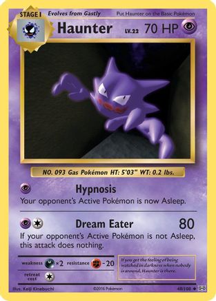 Haunter 048/108/108 - Uncommon