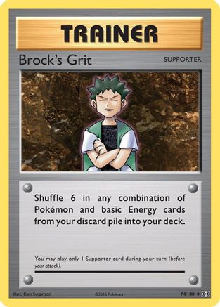 Brock's Grit 074/108/108 - Uncommon