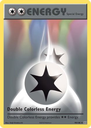 Double Colorless Energy 090/108/108 - Uncommon