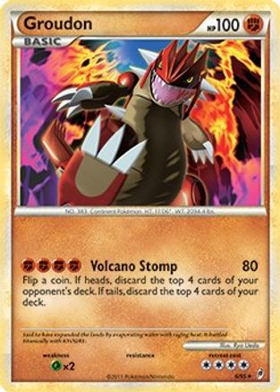 Groudon 006/095 - Rare