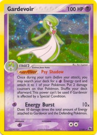 Gardevoir (Holo) 007 - Holo Rare - Holofoil