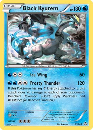 Black Kyurem XY160/211 - Promo - Holofoil