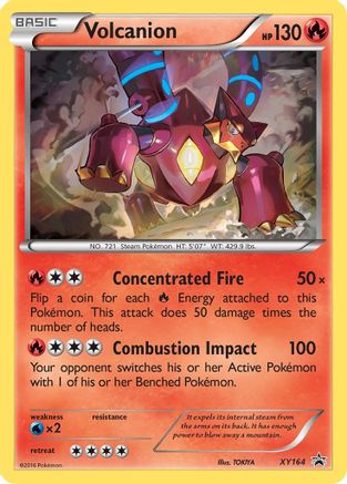Volcanion XY164/211 - Promo - Holofoil