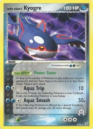 Team Aqua's Kyogre 003/095 - Rare