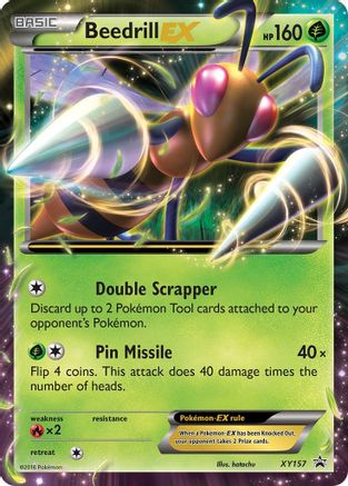Beedrill EX XY157/211 - Promo - Holofoil