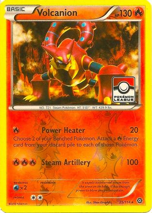 Volcanion 025/114 - Promo - Reverse Holofoil