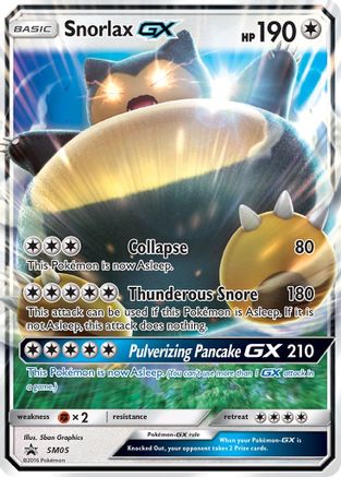Snorlax GX SM05/248 - Promo - Holofoil