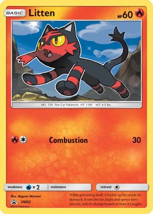 Litten SM02/248 - Promo - Holofoil