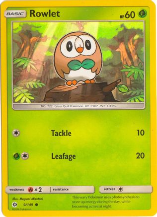 Rowlet 009/149 - Promo - Holofoil