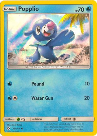 Popplio 039/149 - Promo - Holofoil