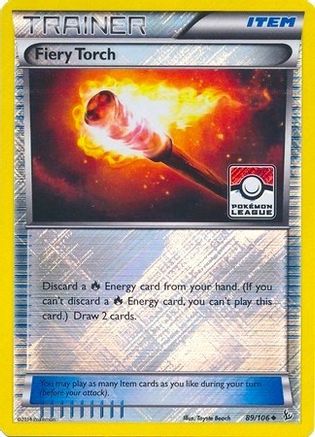 Fiery Torch 089/106 - Promo - Reverse Holofoil
