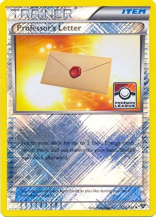 Professor's Letter 123/146 - Promo - Reverse Holofoil