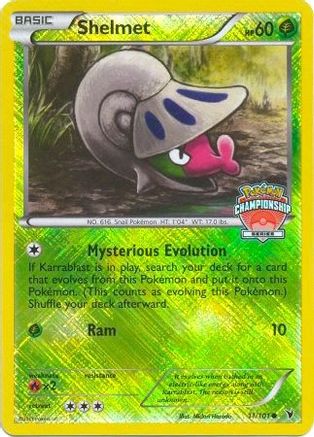 Shelmet 011/101 - Promo - Reverse Holofoil