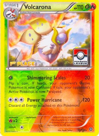 Volcarona 015/114 - Promo - Reverse Holofoil