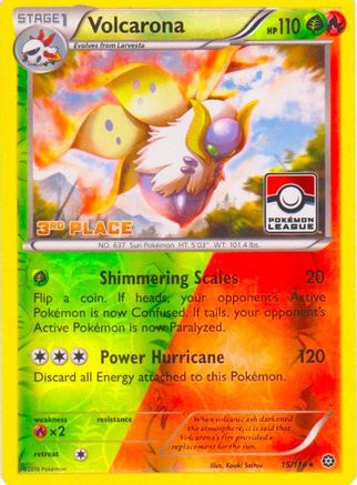 Volcarona 015/114 - Promo - Reverse Holofoil