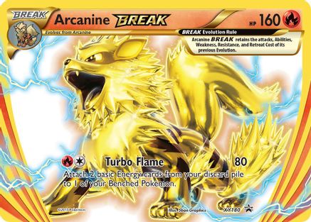 Arcanine BREAK XY180/211 - Promo - Holofoil