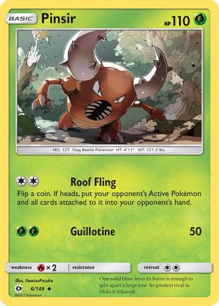 Pinsir 006/149/149 - Uncommon