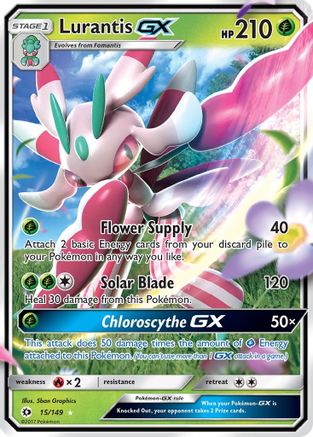 Lurantis GX 015/149/149 - Ultra Rare - Holofoil