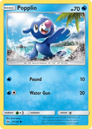 Popplio 039/149/149 - Common
