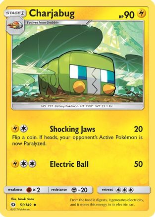 Charjabug 051/149/149 - Uncommon