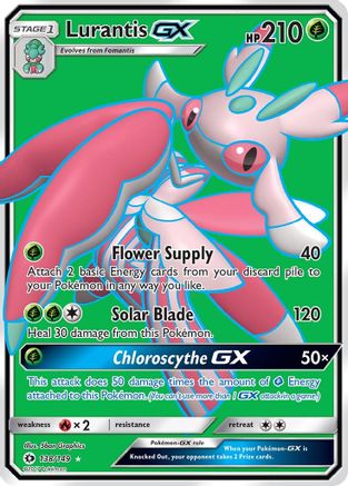 Lurantis GX (Full Art) 138/149/149 - Ultra Rare - Holofoil