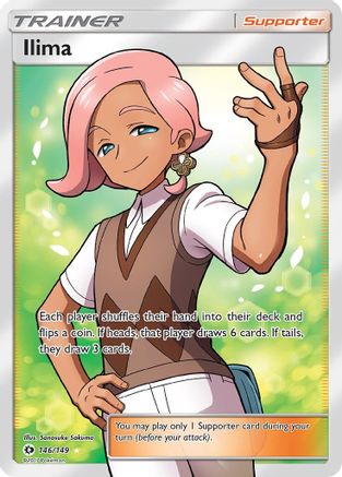 Ilima (Full Art) 146/149/149 - Ultra Rare - Holofoil