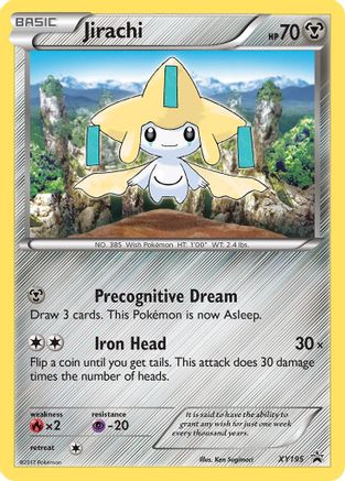 Jirachi XY195/211 - Promo - Holofoil